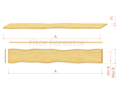 02 Taulers acacia mides